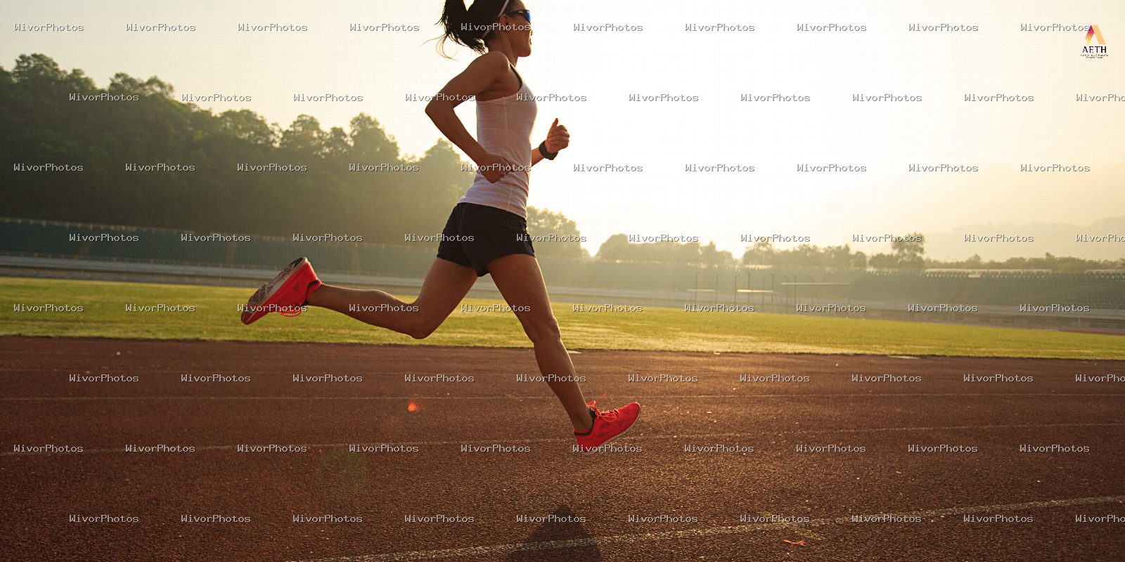 running photograph at running Event Test