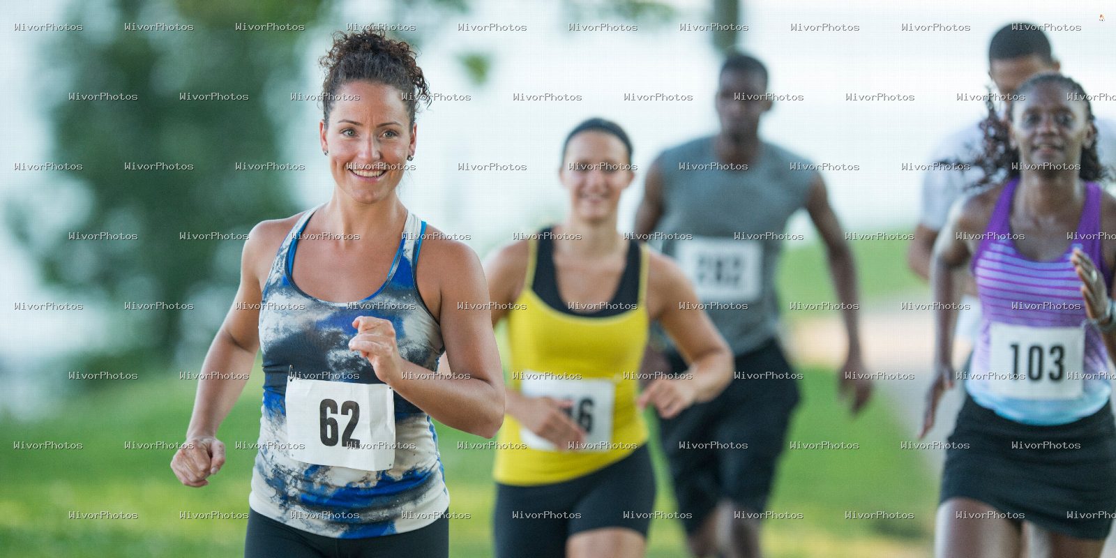 running photograph at running Event Test